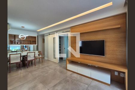 Sala  de apartamento à venda com 3 quartos, 85m² em Recreio dos Bandeirantes, Rio de Janeiro