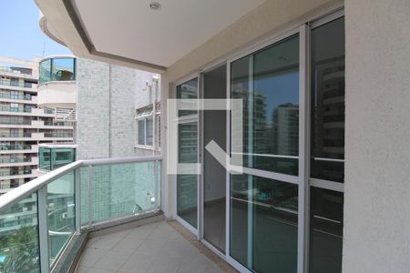 Sala - Varanda de apartamento para alugar com 2 quartos, 71m² em Barra Olímpica, Rio de Janeiro