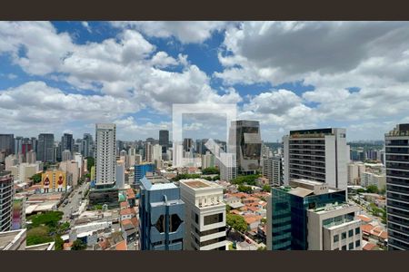Vista da Varanda de apartamento para alugar com 1 quarto, 45m² em Pinheiros, São Paulo