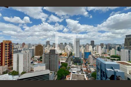 Vista da Varanda de apartamento para alugar com 1 quarto, 45m² em Pinheiros, São Paulo