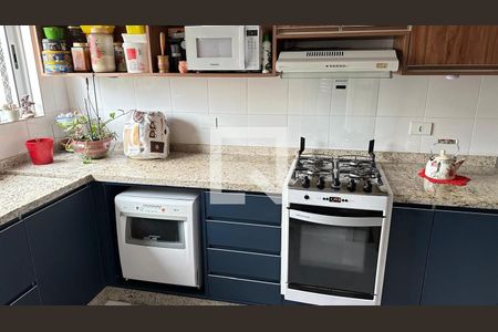 Cozinha de apartamento para alugar com 3 quartos, 91m² em Vila Santa Teresa, Santo André