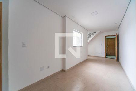 Sala de apartamento à venda com 2 quartos, 84m² em Vila Linda, Santo André