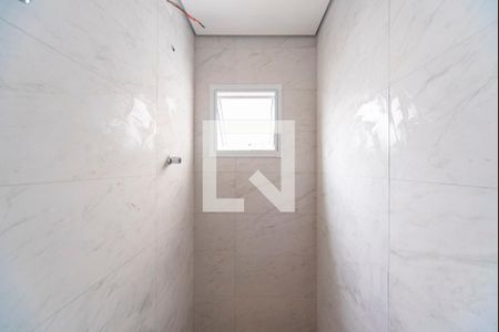 Banheiro  de apartamento à venda com 2 quartos, 84m² em Vila Linda, Santo André