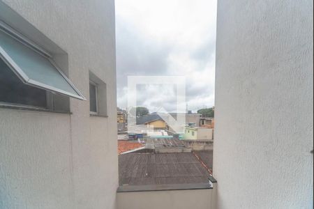 Vista da Sala de apartamento à venda com 2 quartos, 84m² em Vila Linda, Santo André