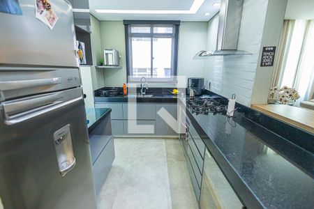 cozinha de apartamento para alugar com 2 quartos, 70m² em Castelo, Belo Horizonte