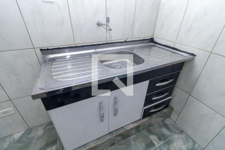 Studio - Cozinha de kitnet/studio para alugar com 0 quarto, 23m² em Liberdade, São Paulo