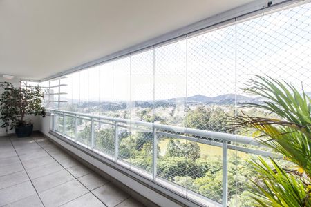 Varanda gourmet de apartamento para alugar com 3 quartos, 200m² em Empresarial 18 do Forte, Barueri
