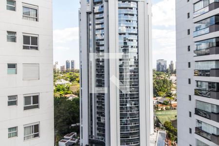 Vista da Sala de apartamento para alugar com 3 quartos, 200m² em Empresarial 18 do Forte, Barueri