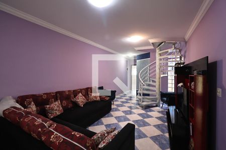 Sala de casa à venda com 5 quartos, 230m² em Vila Guarani, Santo André