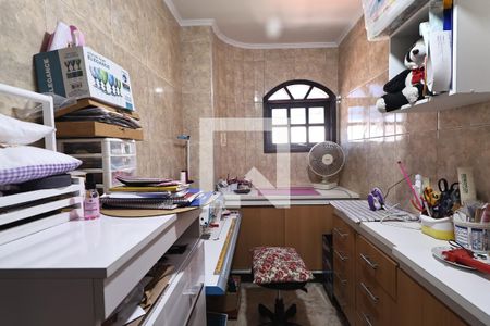 Quarto/ escritório  de casa à venda com 5 quartos, 230m² em Vila Guarani, Santo André