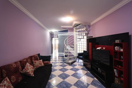 Sala de casa à venda com 5 quartos, 230m² em Vila Guarani, Santo André