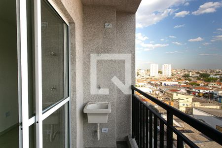 Varanda de kitnet/studio à venda com 1 quarto, 27m² em Vila Carrão, São Paulo