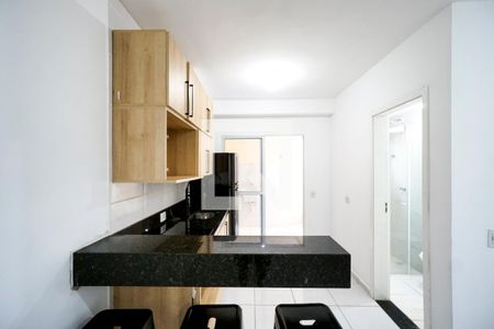 Cozinha de apartamento à venda com 1 quarto, 35m² em Vila Granada, São Paulo