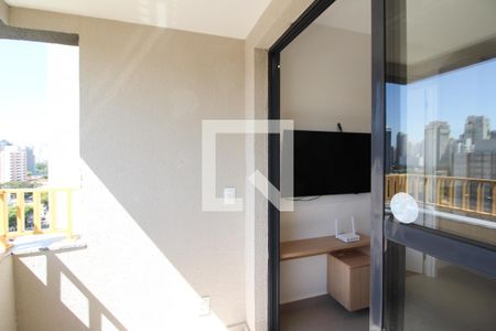 Varanda de apartamento para alugar com 1 quarto, 26m² em Vila Olímpia, São Paulo