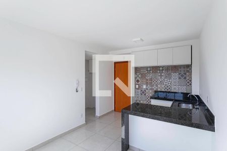 Sala/Cozinha de apartamento para alugar com 1 quarto, 37m² em Ouro Preto, Belo Horizonte