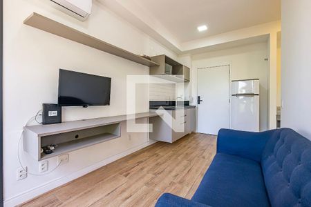 Sala/Cozinha de apartamento para alugar com 1 quarto, 54m² em Pinheiros, São Paulo