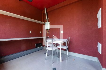 Sala/Cozinha - Varanda de apartamento para alugar com 1 quarto, 54m² em Pinheiros, São Paulo