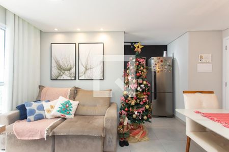 Sala de apartamento para alugar com 2 quartos, 47m² em Vila Carmosina, São Paulo