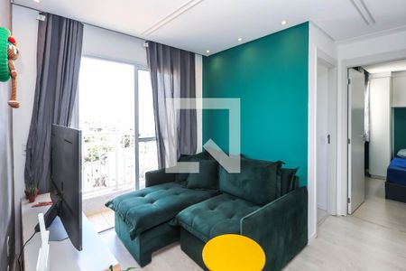 Sala de apartamento para alugar com 2 quartos, 38m² em Jardim Imperador (zona Sul), São Paulo