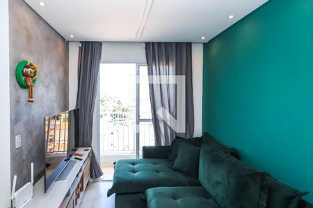 Sala de apartamento para alugar com 2 quartos, 38m² em Jardim Imperador (zona Sul), São Paulo