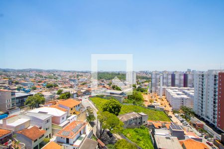 Vista da Sala/Cozinha/Área de serviço de apartamento para alugar com 2 quartos, 40m² em Jardim Cristiane, Santo André