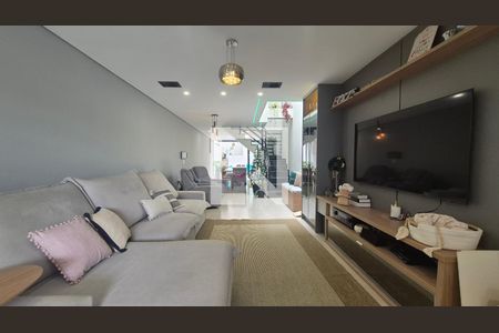Sala  de casa à venda com 3 quartos, 188m² em Parque das Nações, Santo André