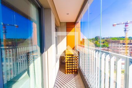 Varanda de apartamento para alugar com 2 quartos, 45m² em Chácara Santo Antônio (zona Sul), São Paulo