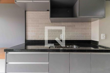 Sala - Cozinha - Lavanderia de apartamento para alugar com 1 quarto, 27m² em Vila Butantã, São Paulo