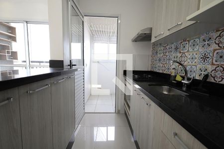 Cozinha de apartamento para alugar com 2 quartos, 52m² em Vila Metalúrgica, Santo André