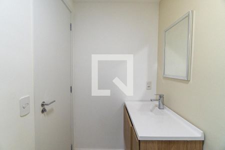 Banheiro da Suíte de apartamento para alugar com 1 quarto, 57m² em Vila Mascote, São Paulo