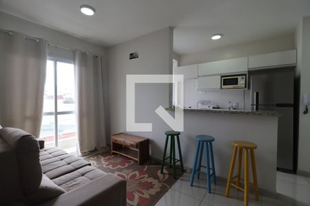 Sala de apartamento para alugar com 2 quartos, 58m² em Subsetor Leste - 2 (l-2), Ribeirão Preto