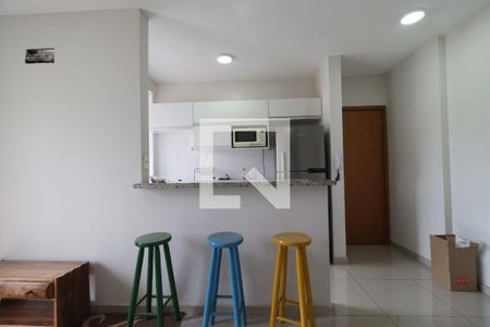 Cozinha de apartamento para alugar com 2 quartos, 58m² em Subsetor Leste - 2 (l-2), Ribeirão Preto