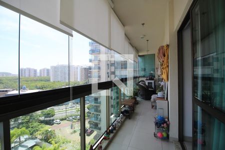 Varanda de apartamento à venda com 3 quartos, 76m² em Barra Olímpica, Rio de Janeiro