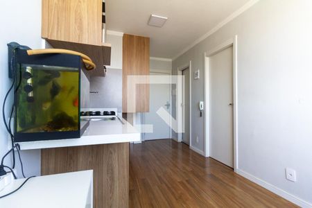Sala e Cozinha de apartamento para alugar com 1 quarto, 24m² em Jardim America da Penha, São Paulo