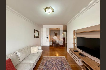 Sala  de apartamento para alugar com 3 quartos, 107m² em Santo Amaro, São Paulo