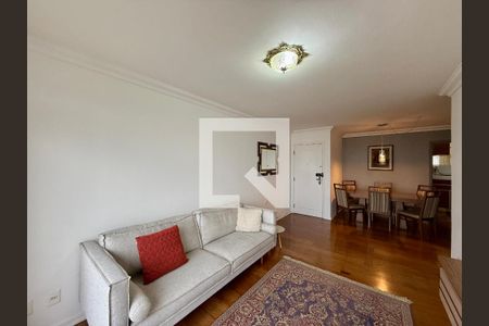 Sala  de apartamento para alugar com 3 quartos, 107m² em Santo Amaro, São Paulo