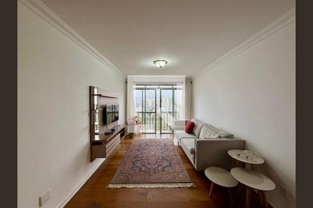 Sala  de apartamento para alugar com 3 quartos, 107m² em Santo Amaro, São Paulo