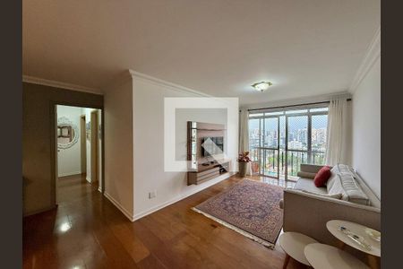 Sala  de apartamento para alugar com 3 quartos, 107m² em Santo Amaro, São Paulo