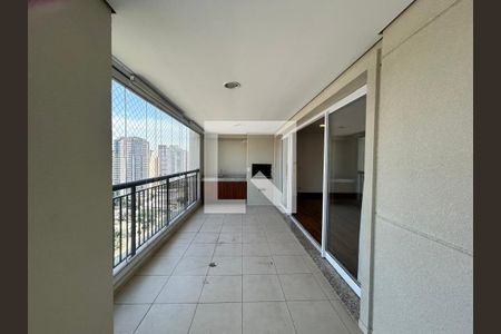 Varanda Gourmet de apartamento à venda com 3 quartos, 138m² em Santo Amaro, São Paulo
