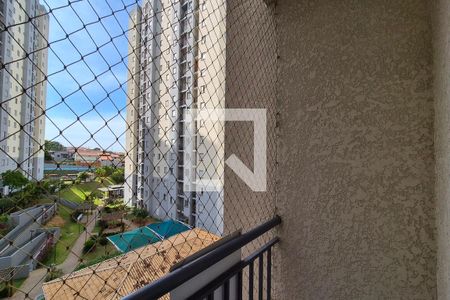 Varanda da Sala Vista da Varanda  de apartamento à venda com 2 quartos, 50m² em Vila Mimosa, Campinas