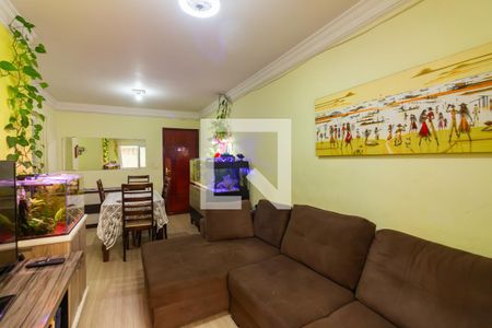 Sala  de apartamento à venda com 2 quartos, 62m² em Jaguaribe, Osasco