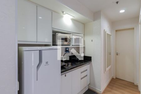 Cozinha de apartamento à venda com 1 quarto, 40m² em Indianópolis, São Paulo