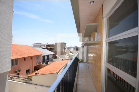 Varanda da Sala de apartamento para alugar com 3 quartos, 100m² em Vila Valqueire, Rio de Janeiro