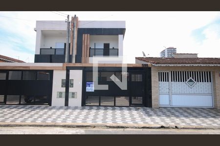 Fachada de casa para alugar com 2 quartos, 102m² em Vila Caiçara, Praia Grande