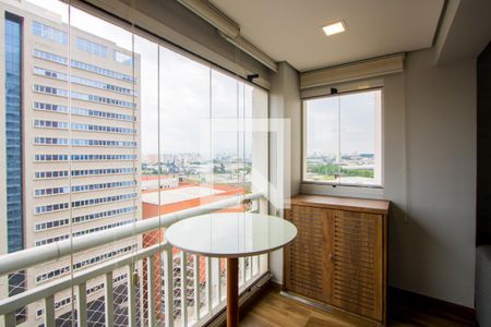 Varanda gourmet de apartamento para alugar com 2 quartos, 58m² em Vila Homero Thon, Santo André