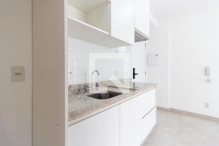 Sala/Cozinha de apartamento para alugar com 1 quarto, 28m² em Jardim Paulista, São Paulo