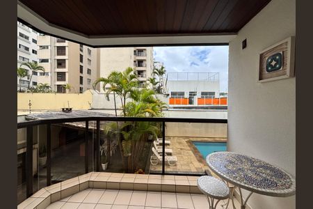 Varanda de apartamento à venda com 1 quarto, 42m² em Indianópolis, São Paulo