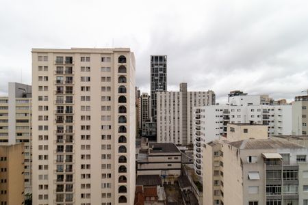 Vista da Varanda de apartamento à venda com 1 quarto, 74m² em Perdizes, São Paulo