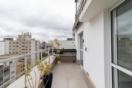 Varanda de apartamento à venda com 1 quarto, 74m² em Perdizes, São Paulo