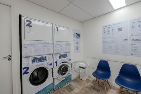 Apartamento para alugar com 34m², 1 quarto e 1 vaga Apartamento para alugar com 34m², 1 quarto e 1 vagaLavanderia